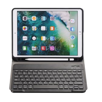 prins Absorberen Pakket iPad 10.2 (2019 / 2020 / 2021) toetsenbord hoes - zwart online bestellen -  eforyou.nl