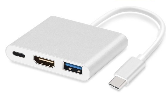 Heerlijk Accumulatie Grootste USB C naar HDMI / USB A / USB C adapter voor MacBook, iPad Pro (2018 / 2020  / 2021 / 2022), e.d. - eforyou.nl
