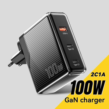 ESSAGER 100W GaN Charger Adapter