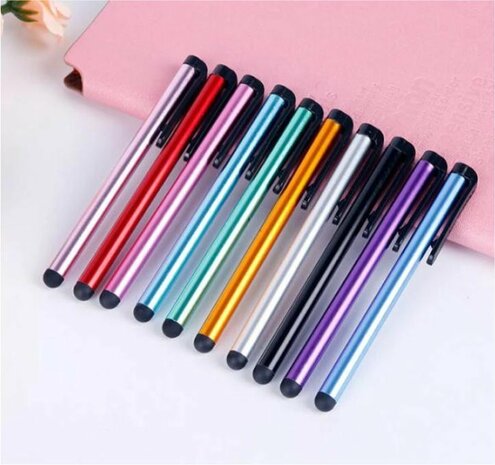 10-Pack Stylus Pennen &ndash; Compatibel met iPhone, iPad, Smartphones &amp; Tablets