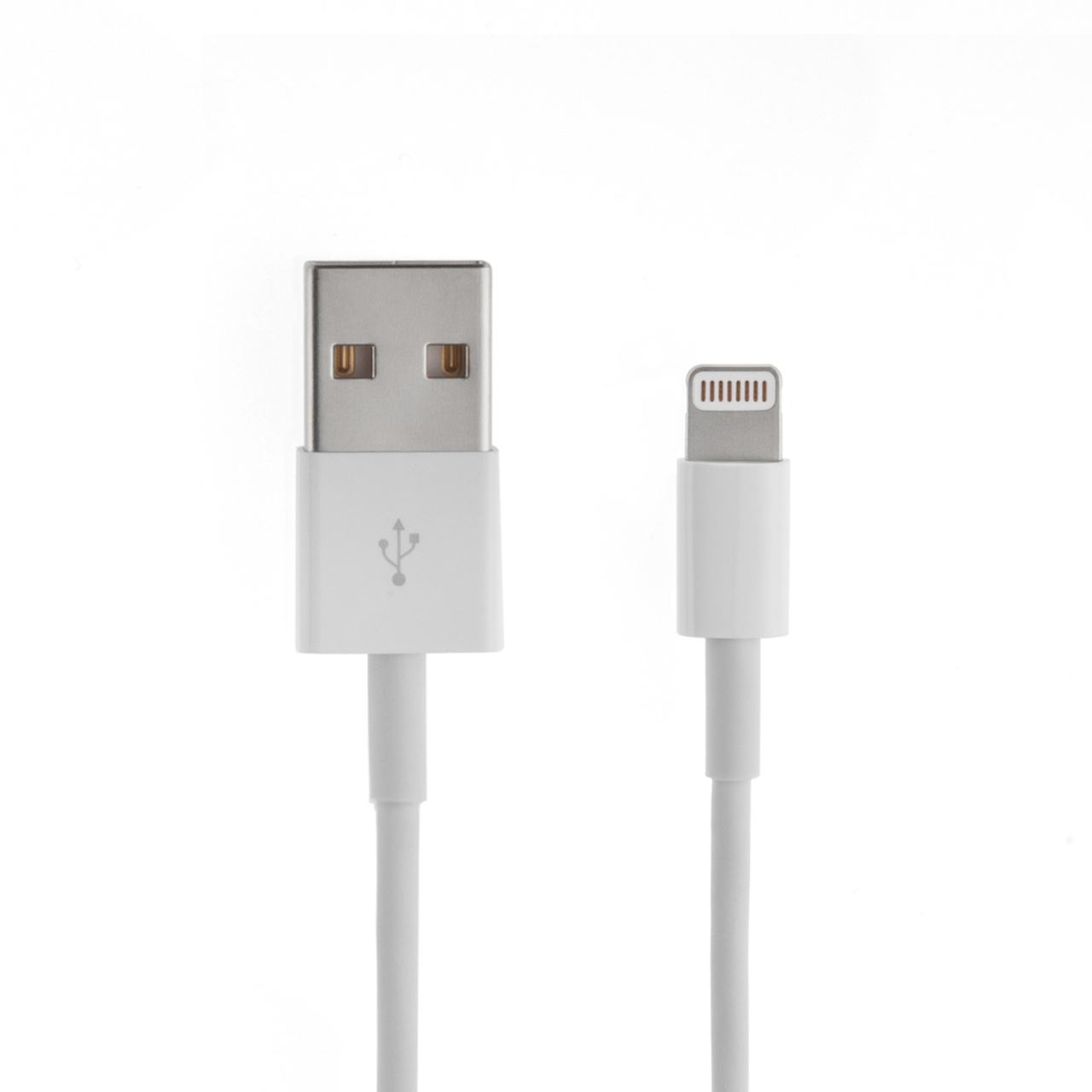 Implicaties sla vat USB kabel 1 meter voor iPhone & iPad - wit online bestellen - eforyou.nl